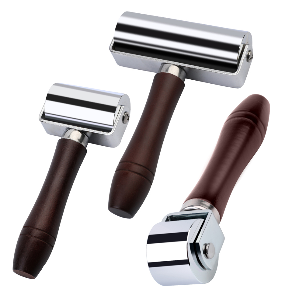 أداة ضغط حواف الجلد بمقبض خشبي - مراجعة Leatherwork Hand Press وسعره
